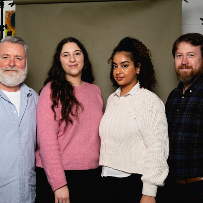 Laurence, Luana, Iman and Colin, 